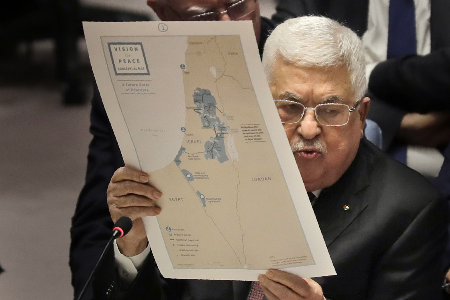 APTOPIX United Nations Palestinians
